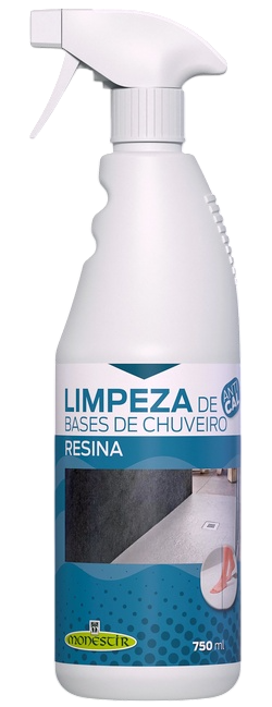 Limpeza de bases de chuveiro - Resina