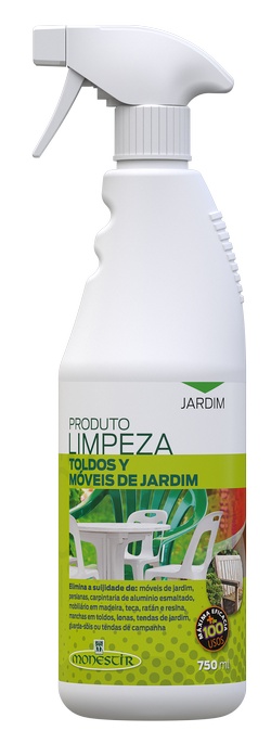Limpador de toldos e móveis de jardim