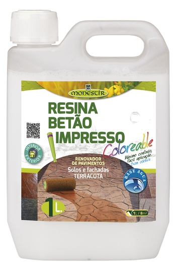 Resina betão impresso - Renovador de pavimentos